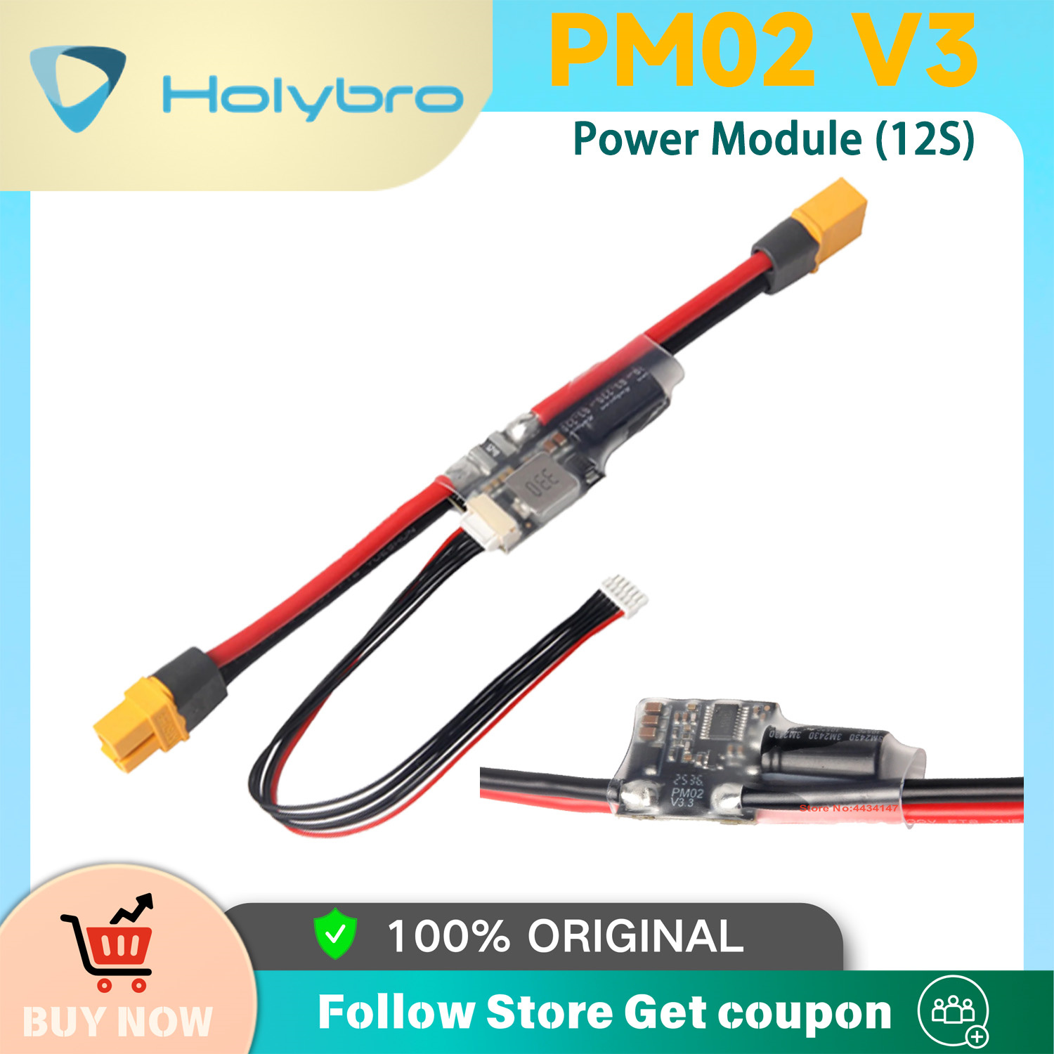 Holybro PM02D パワーモジュール 2S-12S  - Drone Kit Hexacopter のレビューと価格