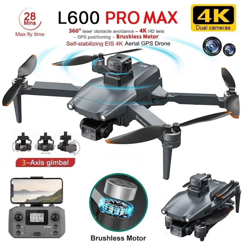 L600 プロマックス GPS ドローンプロフェッショナル  - Drone Kit Professional のレビューと価格