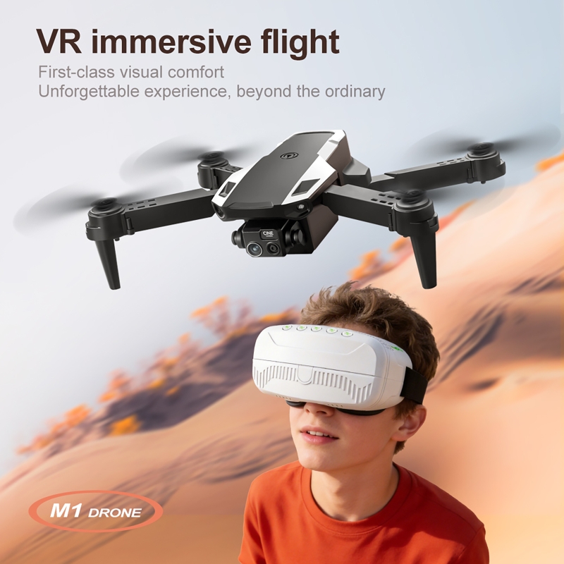 M1/M1VRドローンキット（リモコンとVRグラス付き）4K - Drone Kit Beginner のレビューと価格